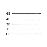 三菱鉛筆(uni)　ユニパレット　鉛筆　2B　六角・パステルブルー軸　K55602B　1ダース（12本入）