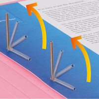 キングジム　フラットファイルクイックイン　A4タテ　黄　4432