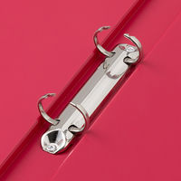 リヒトラブ　リングファイル　A4タテ　背幅36mm　赤　F877U　1冊