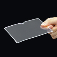 プラス　再生カードケース　ソフトタイプ　B7　95×132mm　薄型　34440