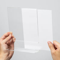 アスクル　片面用L型M3668:M3683カード立て　サインホルダー　A6縦　1セット（10個：1個×10）　 オリジナル