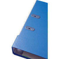 キングジム　レバーリングファイルGXシリーズ　Dタイプ　A4タテ　背幅63mm　グレー　3774GXクレ　1セット（3冊：1冊×3）