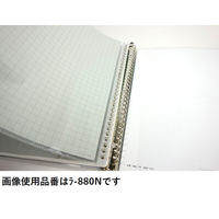 コクヨ　クリヤーブック替紙　A4縦　30穴　10mm方眼　ラ-880N　1パック（10枚入）