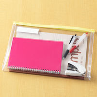 コクヨ カラーソフトクリヤーケースC(チャック付き)S型・ クケー334Y 1枚