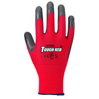 【天然ゴム背抜き手袋】 アトム タフレッド 1470 M 1双