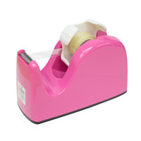 プラス テープカッター ピンク TC-301 1台（直送品）