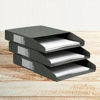 プラス　ボックストレー　デジャヴ　A4　CHG　FL-027BF　（直送品）