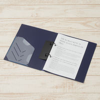 プラス 2リングファイル B5タテ 丸型2穴 背幅35mm スーパーエコノミー ネイビー 紺 10冊 FC-121RF