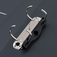 リヒトラブ リクエスト D型リングファイル A4タテ 背幅46mm 黒（ブラック） G2230-24 30冊