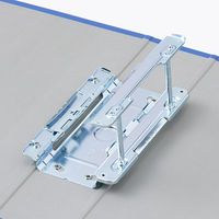 アスクル　パイプ式ファイル 両開き　ベーシックカラースーパー（2穴）B5タテ　とじ厚50mm背幅66mm　ブルー　10冊  オリジナル