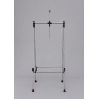 アイリスオーヤマ パネルスタンド（ポスタースタンド) 幅48.4×奥行52.9×高さ103～132cm A1 B1 B2対応 シルバー PNS-1330 １台