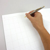 コクヨ 統計ノート A4タテ ハイグレード タテ罫7本 10冊まとめ売り ノ-270V