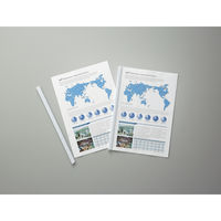 コクヨ　製本レール297　A4　約20枚収容　レールパーツ　白　レールクリヤーホルダー　レール式クリアホルダー　フ-SR762W　1個