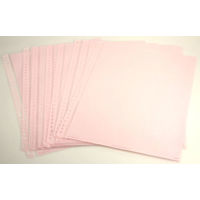 コクヨ　クリヤーブック替紙（カラーマット）　A4タテ30穴　赤　ラ-880NR　1袋（10枚入）