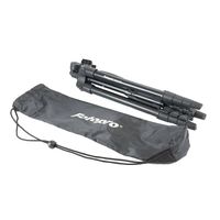 Fotopro コンパクトアルミ4段三脚 ブラック 3Way/雲台/全高1200mm・縮長380mm DIGI-204BK 1台