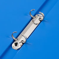 リヒトラブ　リングファイル　A4タテ　背幅27mm　ブルー　F867U　1箱（10冊入）