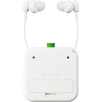 キングジム デジタル耳せん ノイズキャンセリング 白 MM1000 MM1000シロ 1個