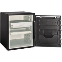 【設置込】セントリー ビッグボルト テンキー式耐火・耐水金庫 1時間耐火 56.6L ブラック 幅472×奥行491×高さ603mm 1台（取寄品）