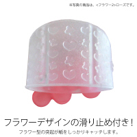 プラス 紙めくり メクリッコSWEET M フラワー2 指サック 1パック（3個入） 35910