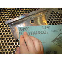 トラスコ中山 TRUSCO シートペーパー #180 GBS-180 1箱（50枚入） 布やすり 987-7557