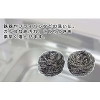Newステンレスたわし コゲ・調理用具に 30g 2個入 1パック オーエ