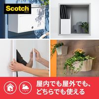 スリーエム(3M) スコッチ 超強力両面テープ プレミアゴールド スーパー多用途 粗面用 幅12mm×長さ1.5m 5巻 KPR-12R