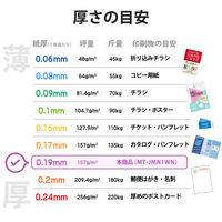 エレコム マルチカード 名刺用紙 ミシン目 両面 プリンタ兼用 白 標準 A4 10面 1袋（12シート入）MT-JMN1WN（直送品）