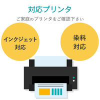 エレコム ラベルシール　ノーカット 耐水光沢フィルム EDT-FTW 1個