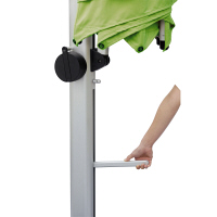 タカショー シェードメーカーパラソル シリウス ライトグリーン JCB-1212 1台（直送品）