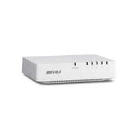 バッファロー 10/100Mbps対応 スイッチングHub プラ LSW4-TX-5EP/WHD 1台
