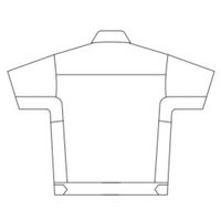 ミドリ安全 作業服 ベルデクセル 交織ストレッチ 帯電防止 半袖 ジャンパー VES520 5L アイボリー 3120213809 1点（直送品）