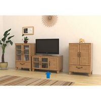 エイ・アイ・エス タンジェリン ローボード ナチュラル 幅900×奥行396×高さ519mm TGR-901GW 1台（直送品）