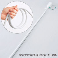 サンワサプライ 電源タップ（高強度タップ） ホワイト 踏みつけ・よじれ・挟み込み対応RoHS指令対応 3P式4個口 10mTAP-HP4-10W 1個（直送品）