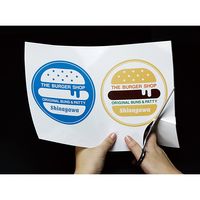 エーワン（A-one）UVカット透明保護カバーフィルム シール ステッカー  A4 透明 ノーカット 6シート  35041