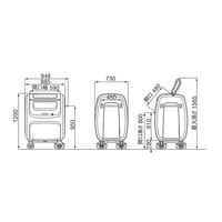 【車上渡し】積水テクノ成型 ダストボックスDX#500 搬送仕様 ベージュ DXH5BE 500L 1台（直送品）