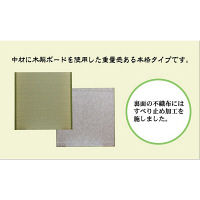 イケヒコ い草 置き畳 ユニット畳 無地 『楽座』 江戸間 約88×176×2.2cm 2枚セット（直送品）