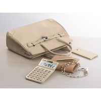 カシオ計算機 スタイリッシュ電卓ジャストサイズJF-S200(ゴールド) JF-S200-GD-N 1個