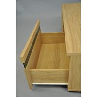 エイ・アイ・エス ブラックガラスAVボード120 ナチュラル 幅1200×奥行395×高さ360mm AV-BKG120 NA 1台（直送品）