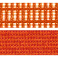 CC83GR FPD8 オカムラ コンテッサ セコンダ 座クッション ハイバック シルバーフレーム ブラックボディ オレンジレッド 1脚（直送品）