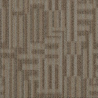 サンゲツ カーペットタイル DT5050 ラウト 裏糊なし 幅500×奥行500×厚さ8mm ベージュ DT5052 1セット（4枚入）（直送品）