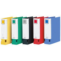 コクヨ チューブファイル 両開き パイプ式ファイル Vツイン A4縦 とじ厚60mm 背幅74mm 青 フ-VT660NB 1セット（8冊）（直送品）