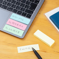 コクヨ タックメモふせん75×25mm 黄 100枚×2 メ-1003N-Y 1セット（40冊：2冊×20パック）