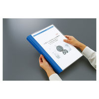 コクヨ 製本カバー＜195＞  プレゼンファイル　約95枚収容 紺（ネイビー）　セホ-CA4DB 1セット50冊入（5冊入×10パック）