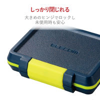 エレコム SD/microSDカードケース(耐衝撃) CMC-SDCHD01NV 1個