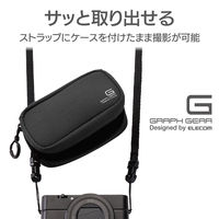 エレコム デジカメケース/ネオプレン/Mサイズ/ブラック DGB-062BK 1個
