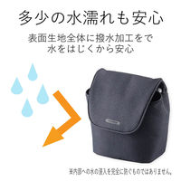 エレコム 一眼カメラケース/カジュアルタイプ/ブラック DGB-S032BK 1個