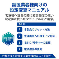 エレコム 簡易パッケージ版ホテルルータ WRH-300WH-H 1個