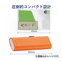 エレコム クリーニングブラシ/コンパクト収納タイプ/2種類の毛/ブルー KBR-014BU 1個