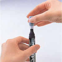 シヤチハタ 乾きまペン 油性マーカー 太字・角芯 緑 K-199Nミドリ 1本