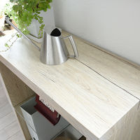 B.Bファニシング SAND（サンド） 3段ラック ホワイト 幅600×奥行280×高さ1015mm SNR-60WH 1台（直送品）